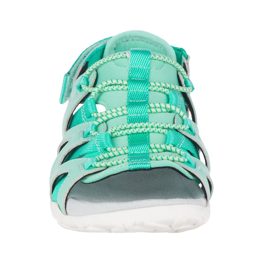 Sandales Merrell Terran Cage Backstrap Turquoise Femme | Q.A.DUKG